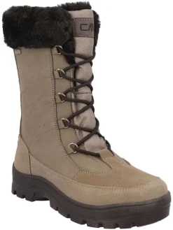Leder-Winterstiefel "Rowenna" in Beige
