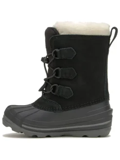 Leder-Winterstiefel 