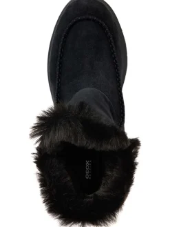 Leder-Winterstiefel 