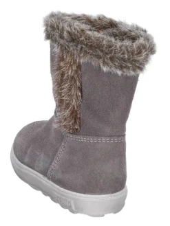 Leder-Winterstiefel "Usky" in Braun