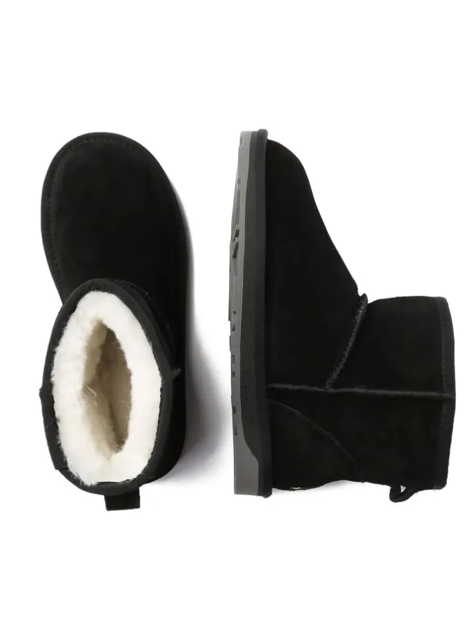 Mini Classic Stiefel Falcon in Schwarz