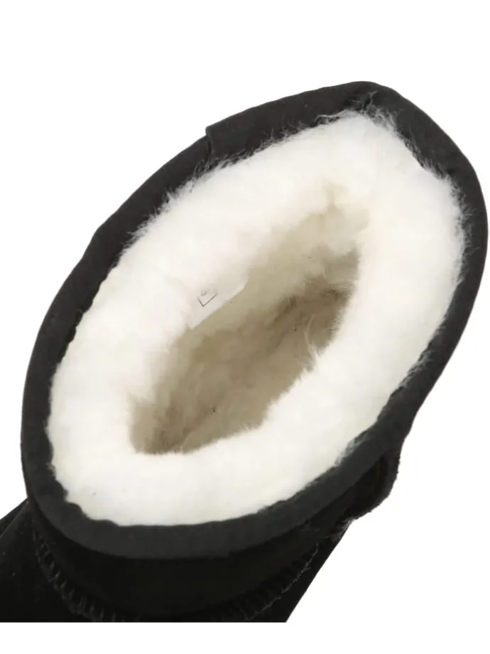 Mini Classic Stiefel Falcon in Schwarz