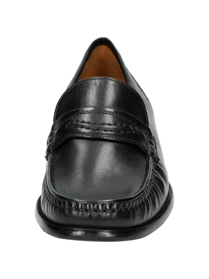 Mokassin Como in schwarz