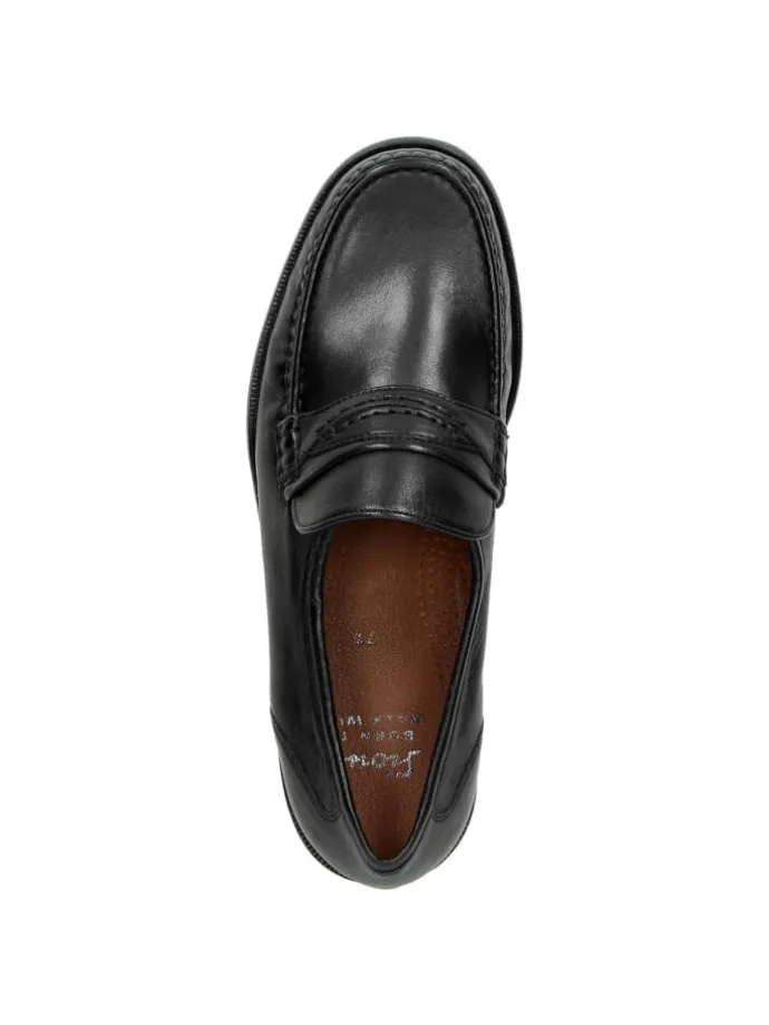 Mokassin Como in schwarz