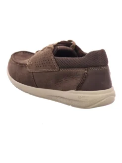 Mokassin Schnürschuhe in Braun