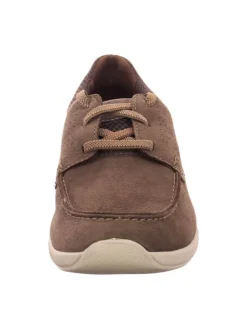 Mokassin Schnürschuhe in Braun