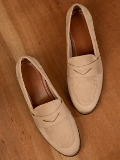 Mokassins in Beige