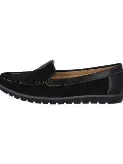 Mokassins in Black/Black