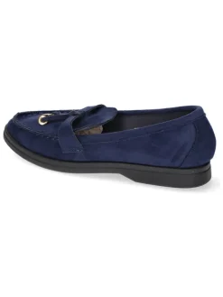 Mokassins in Dunkelblau