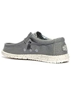 Mokassins in Grau