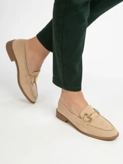 Mokassins in Khaki