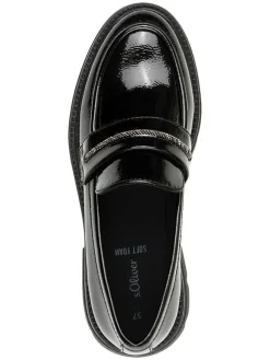 Mokassins in Schwarz