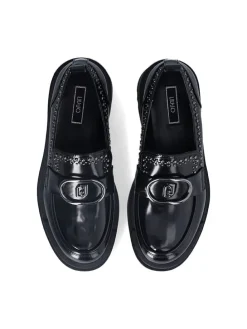 Mokassins in Schwarz