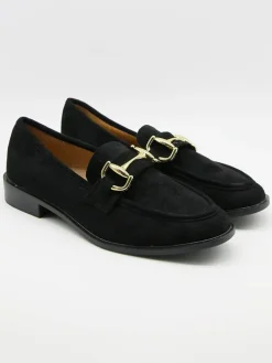 Mokassins in Schwarz