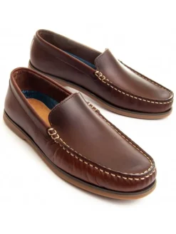 Mokassins Mocca in Braun