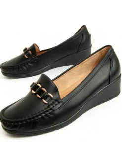 Mokassins Moccavita in Schwarz