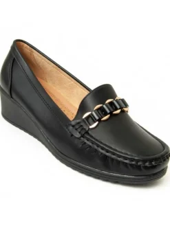 Mokassins Moccavita in Schwarz