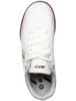 Multinocken-Fußballschuhe in Rot/ Weiß