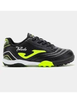 Multinocken-Fußballschuhe "Toledo" in Schwarz/ Limette