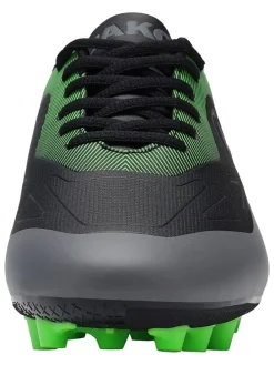 Natur- und Kunstrasen-Fußballschuhe "Twist" in Schwarz/ Grün