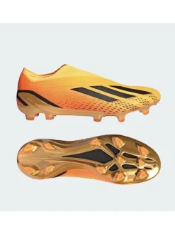 Nocken-Fußballschuhe "X Speedportal+ FG" in Orange/ Schwarz