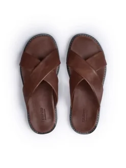 Pantoffel EMILIANO in BRAUN