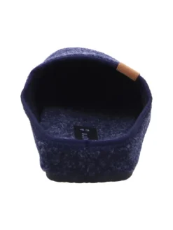Pantoffel in blau