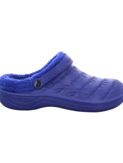 Pantoffel in blau