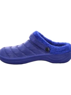 Pantoffel in blau