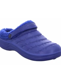 Pantoffel in blau