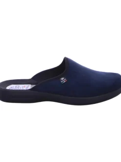 Pantoffel in blau