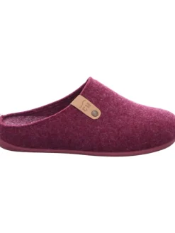 Pantoffel in bordeaux