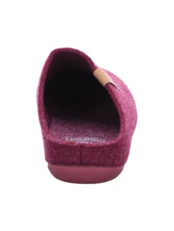 Pantoffel in bordeaux