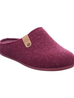 Pantoffel in bordeaux
