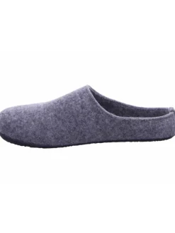 Pantoffel in grau