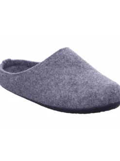 Pantoffel in grau