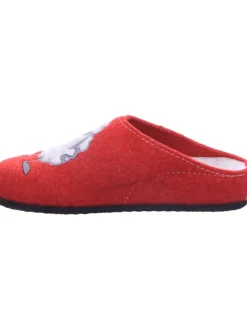 Pantoffel in rot