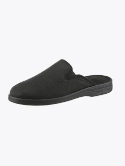 Pantoffel in schwarz