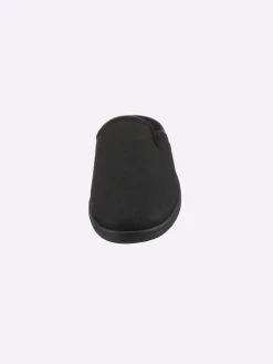 Pantoffel in schwarz