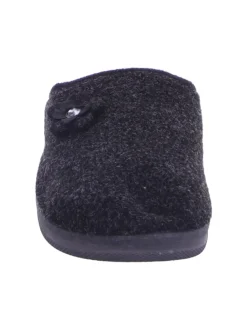 Pantoffel in schwarz