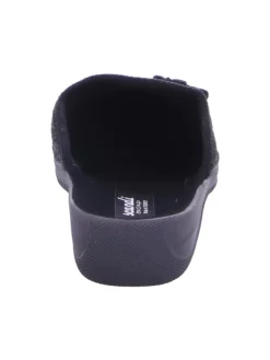 Pantoffel in schwarz