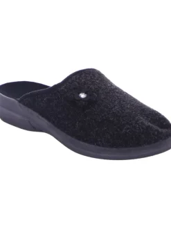 Pantoffel in schwarz