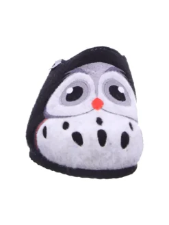 Pantoffel in schwarz