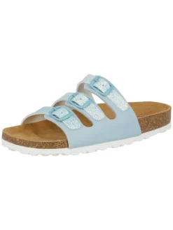 Pantolette "Bioline Free Kids" in Blau