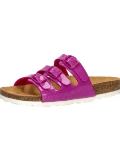 Pantolette "Bioline Kids Glitter" in Rosa