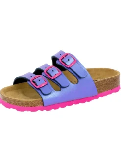 Pantolette "Bioline Kids" in Lila