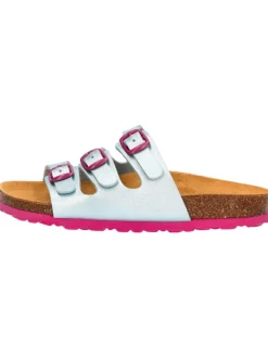 Pantolette "Bioline Kids" in Türkis