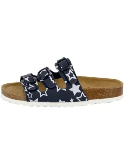 Pantolette "Bioline Star" in Blau