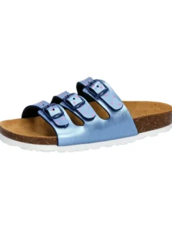 Pantolette "Bioline Star" in Blau