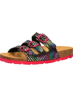 Pantolette "Bioline Starline" in Schwarz